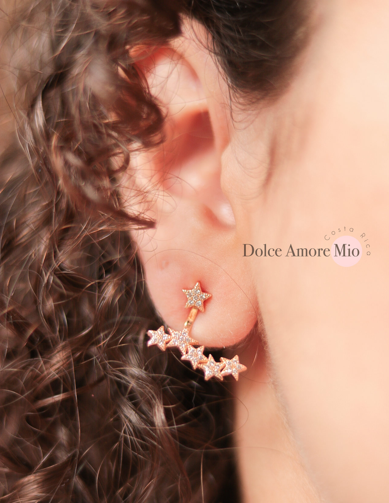 Aretes trepadores Estrellitas