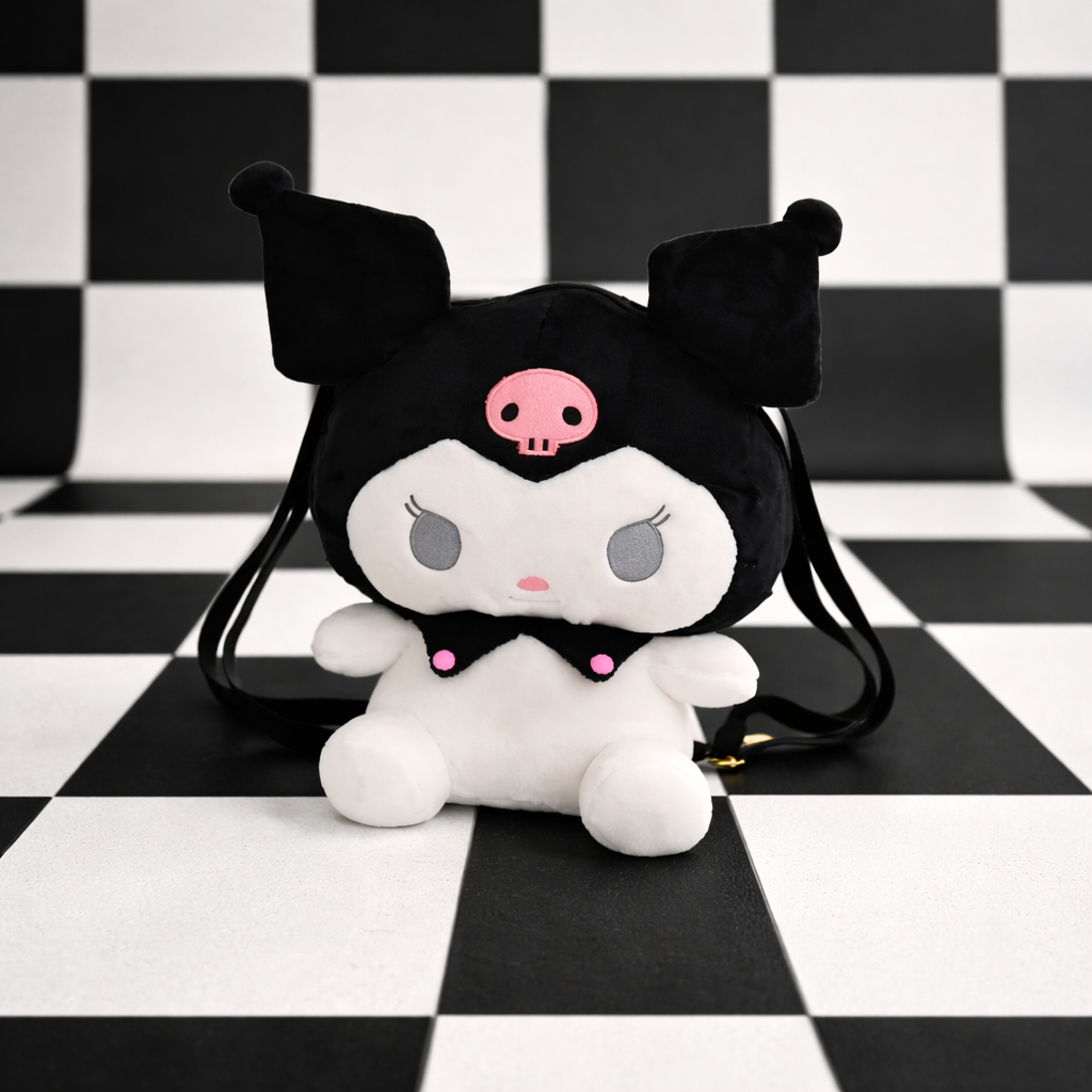 Peluche bolso Kuromi Sanrio