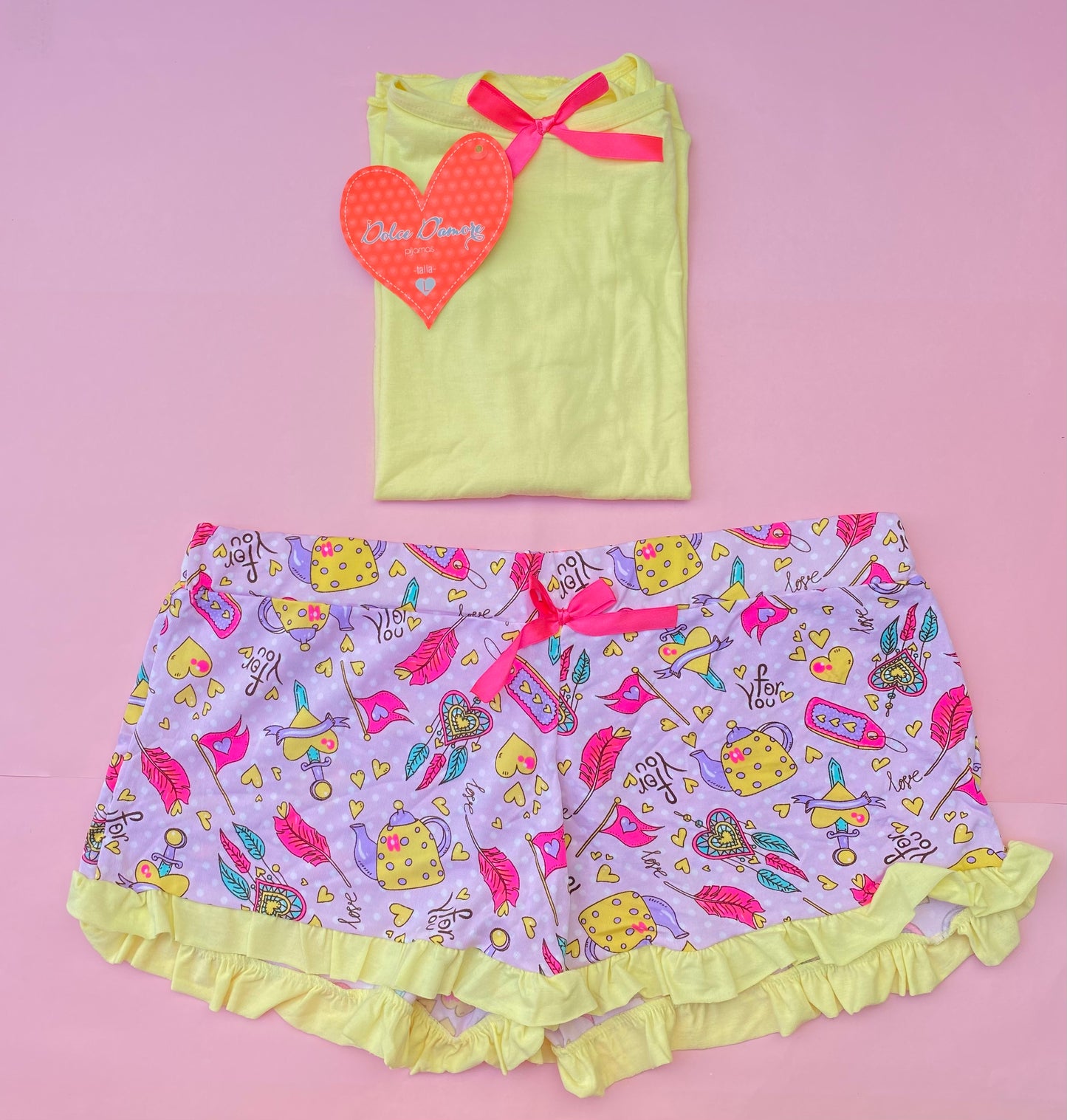 Pijama Corta Dolce D'amore