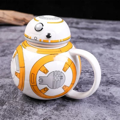Taza con tapa de StarWars ✨