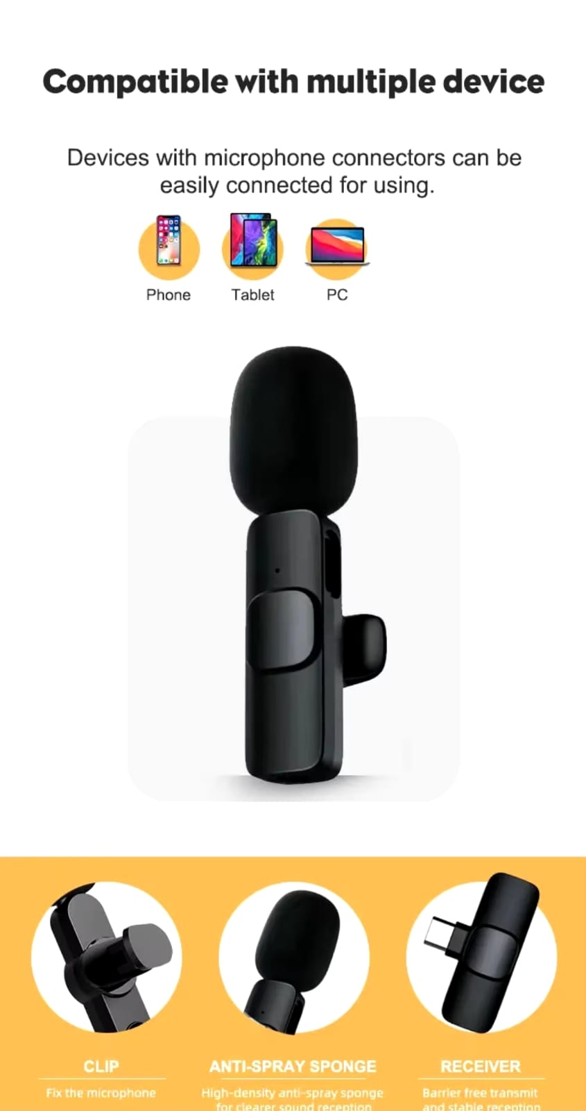 Microfono Inalambrico K9