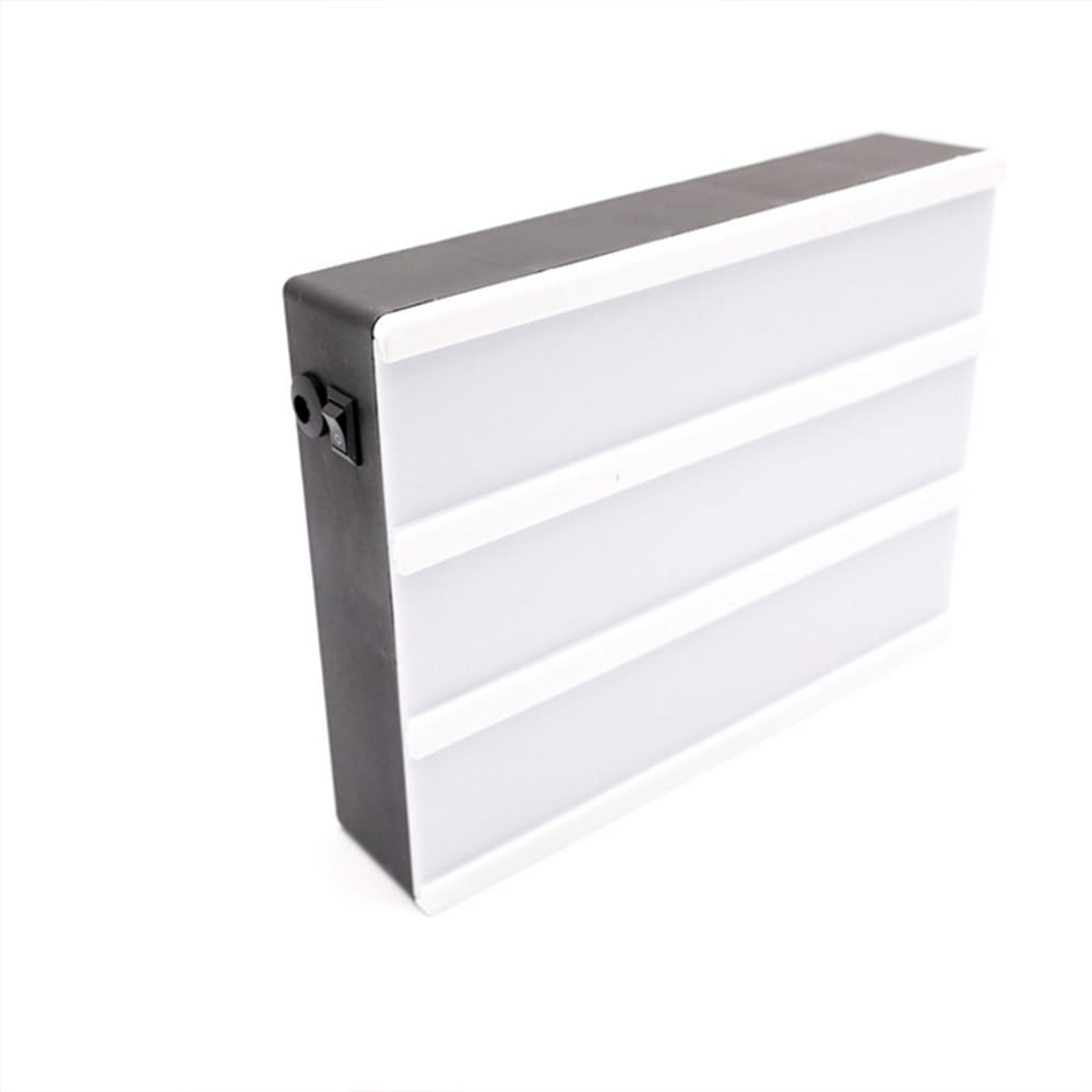 Caja Mediana de luz Led con letras