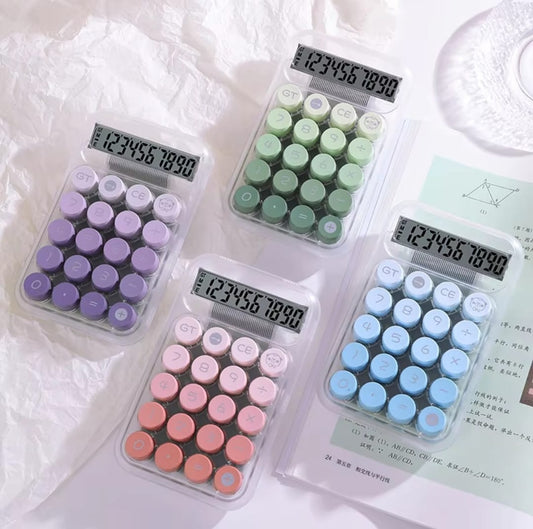 Calculadora con tonos degradados y fondo transparente ✨ 