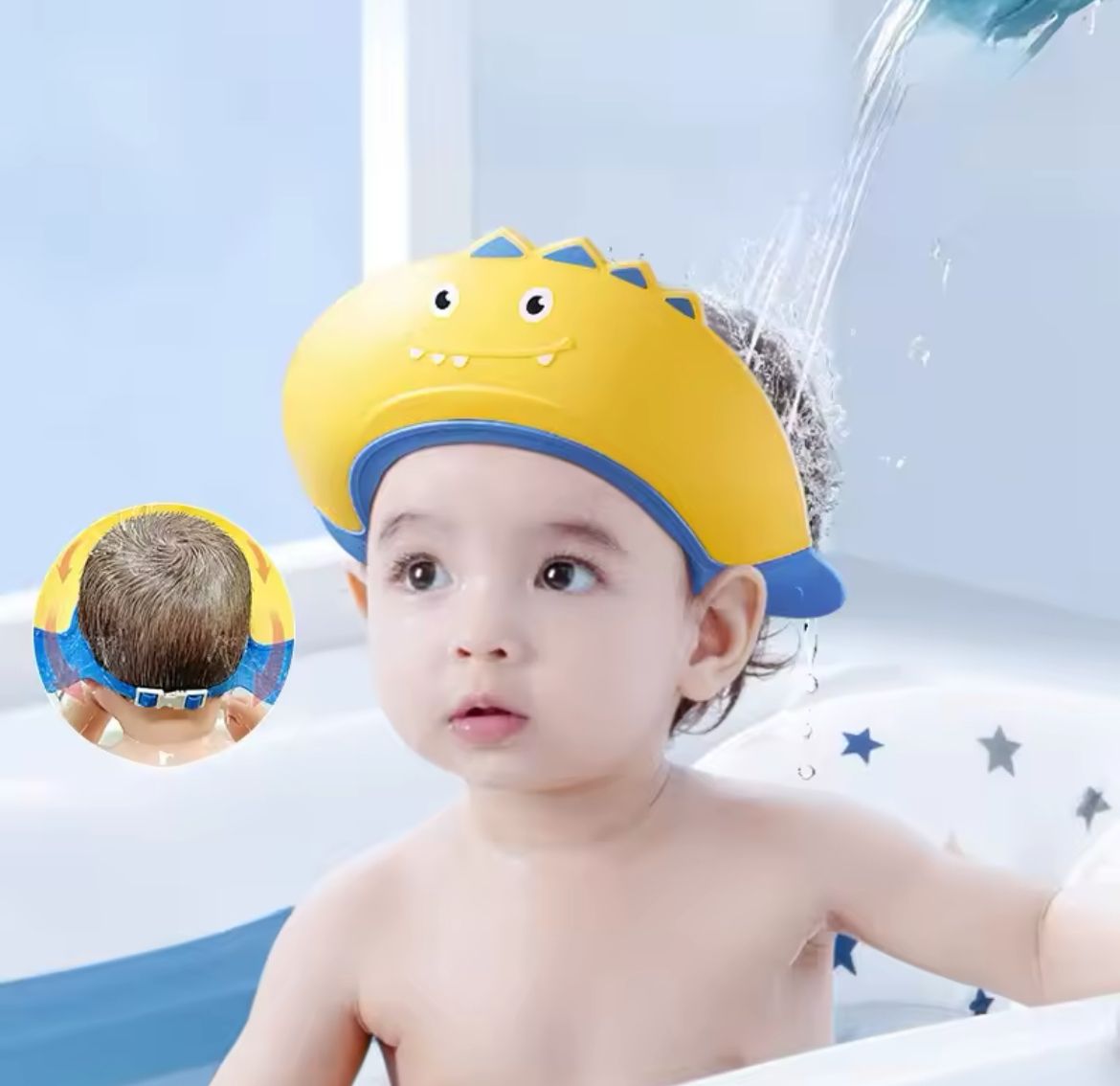 Gorro para baño de bebe