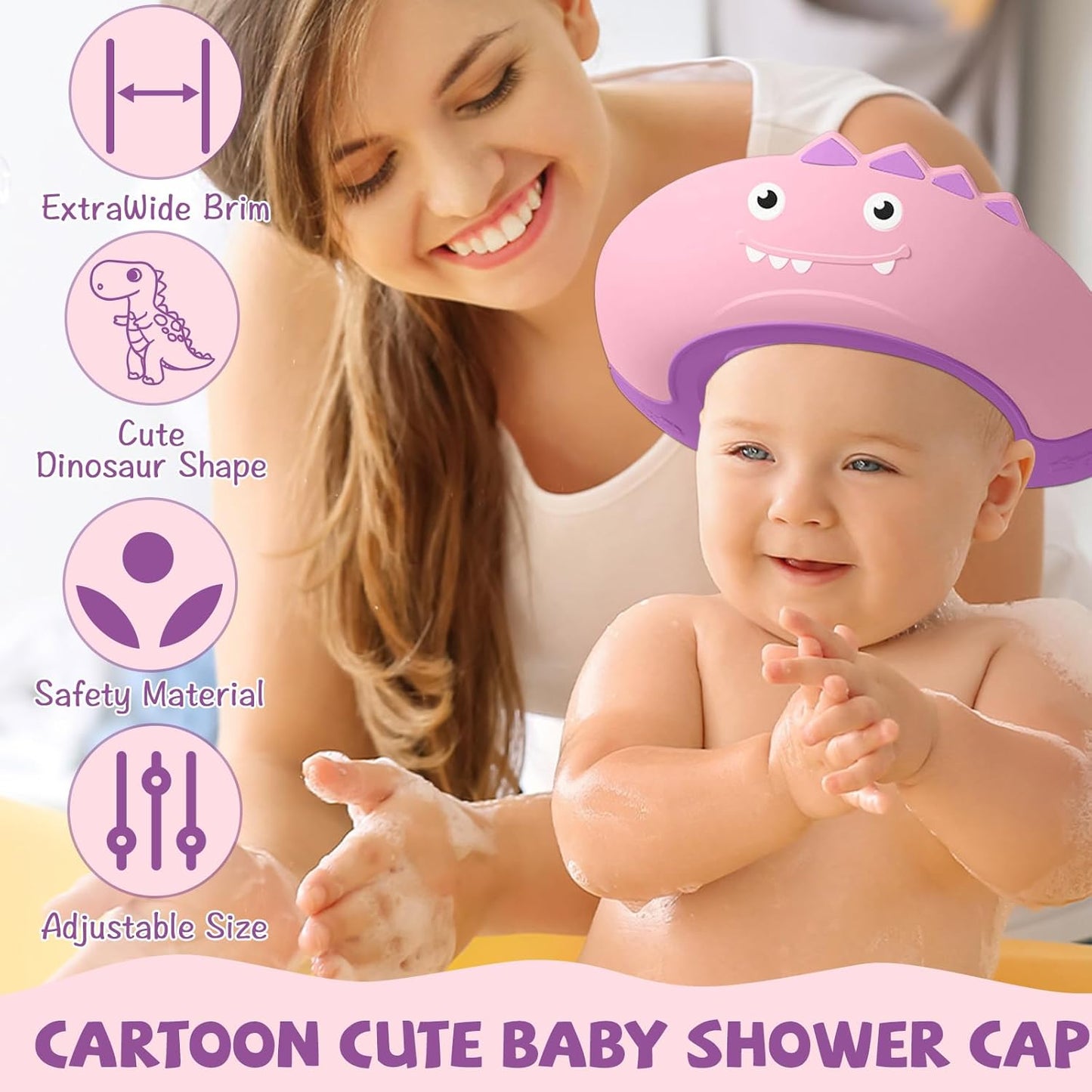 Gorro para baño de bebe