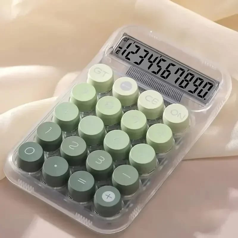 Calculadora con tonos degradados y fondo transparente ✨ 