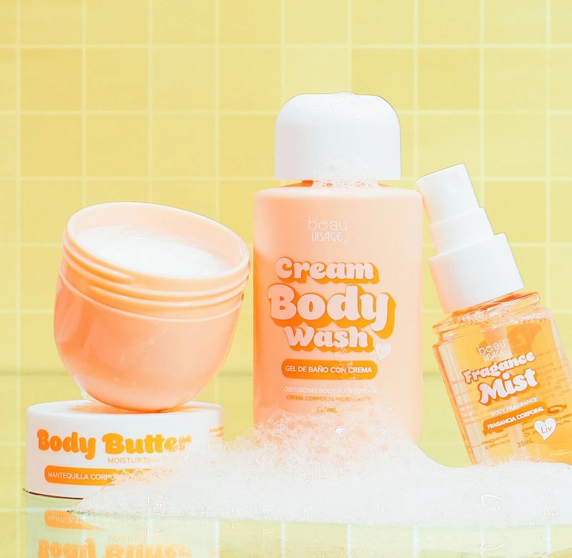 Kit corporal para la ducha - Beau Visage