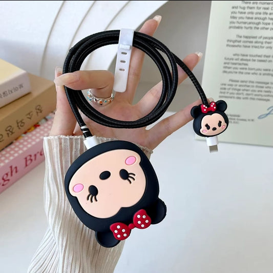 Protector de cable Minnie Mouse