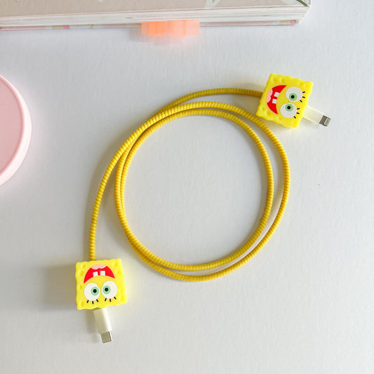 Protector de cable Bob Esponja