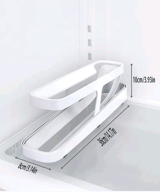 Dispensador de huevos en cascada