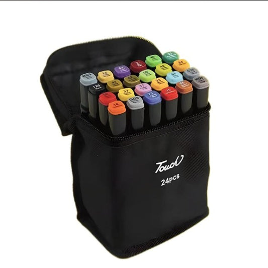 Set de 24 marcadores Touch doble punta