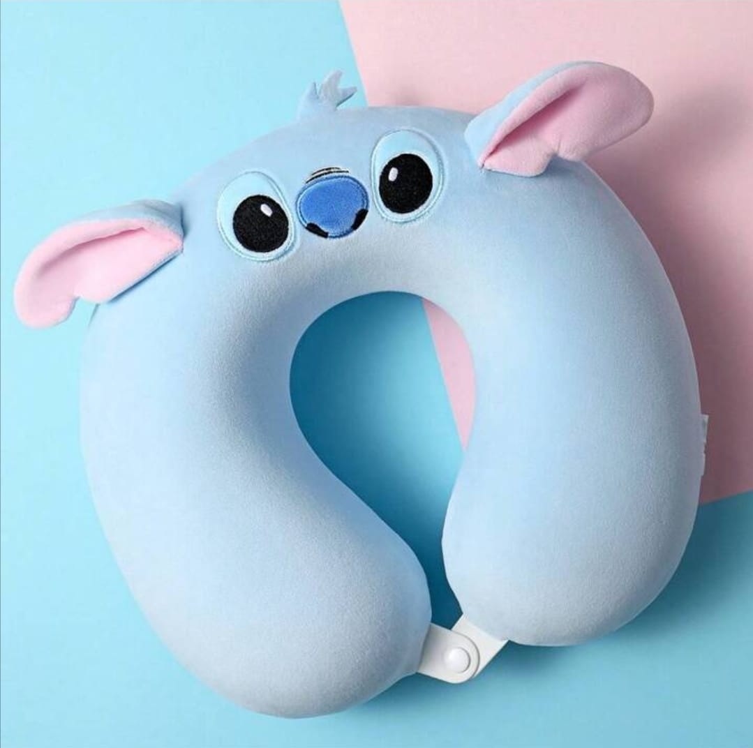 Almohada viajera Stitch