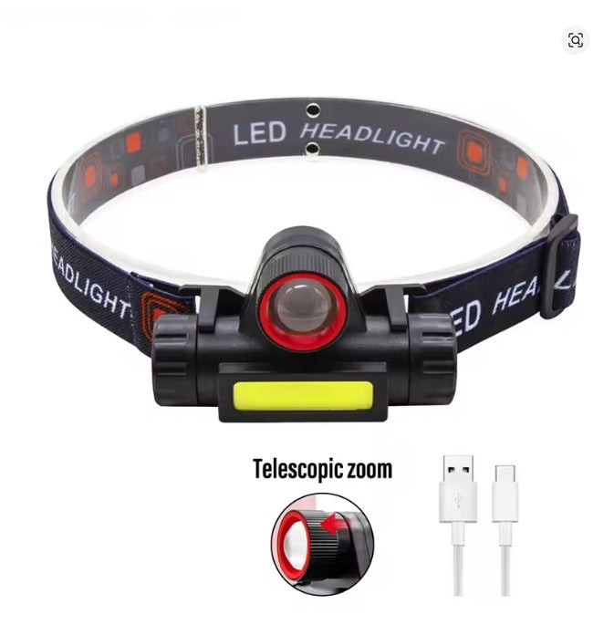 Linterna Frontal LED de Alta Potencia