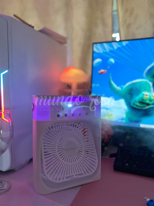 Humidificador y ventilador con aromaterapia 💨🍃