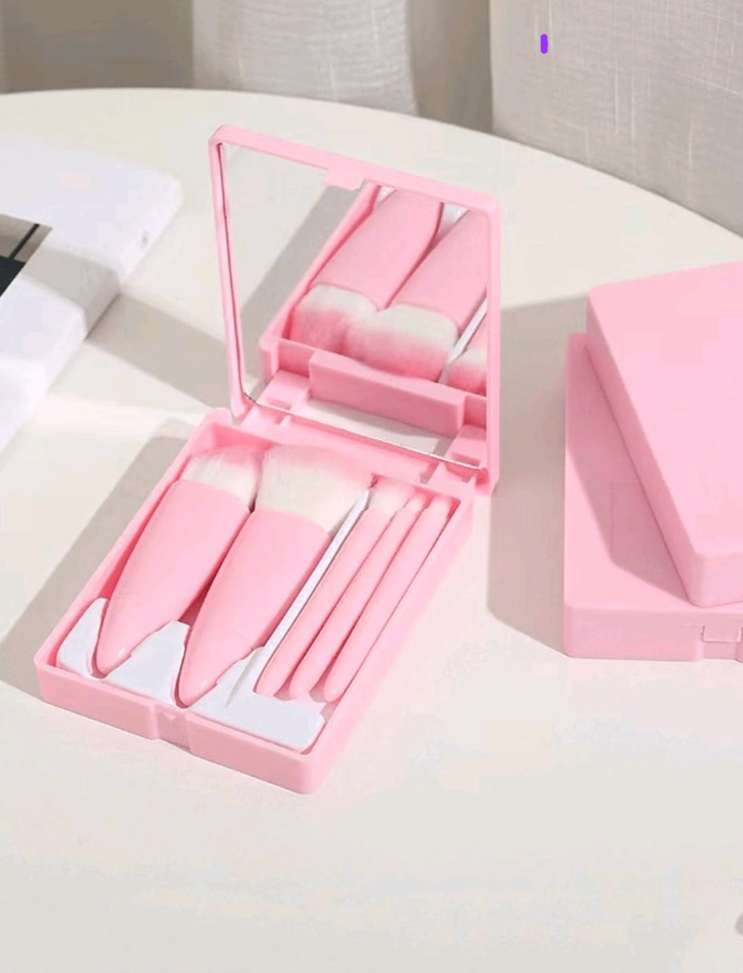 Set de 5 brochas con espejo 🥰