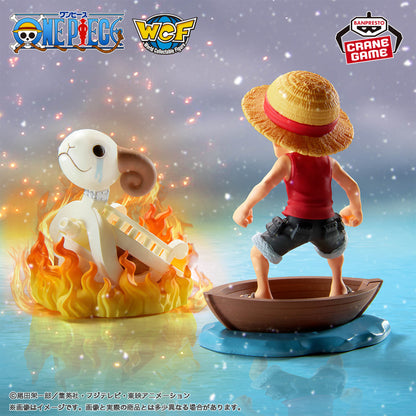 Figura Banpresto One Piece - Monkey D. Luffy y Going Merry
