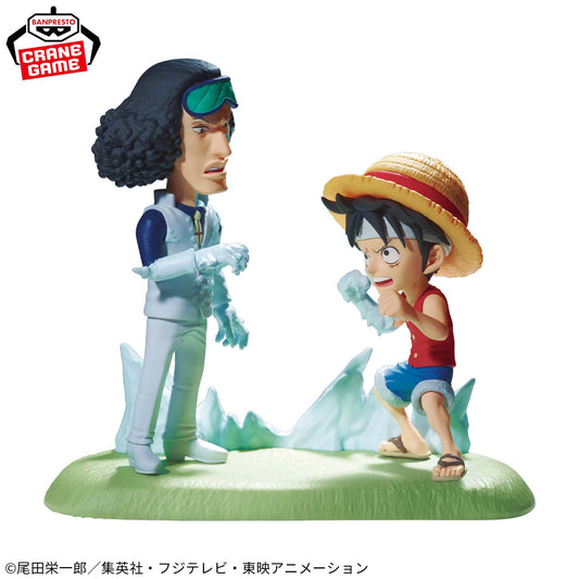 Figura Banpresto One Piece - Monkey D. Luffy vs. Kuzan