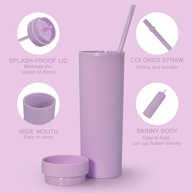 Skinny Tumblers personalizados (botellas)🫧