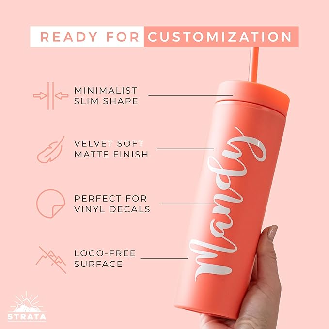 Skinny Tumblers personalizados (botellas)🫧