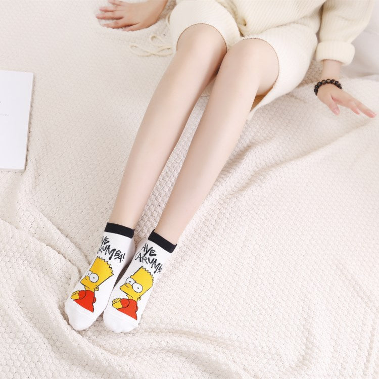 Calcetines para niños Los Simpson