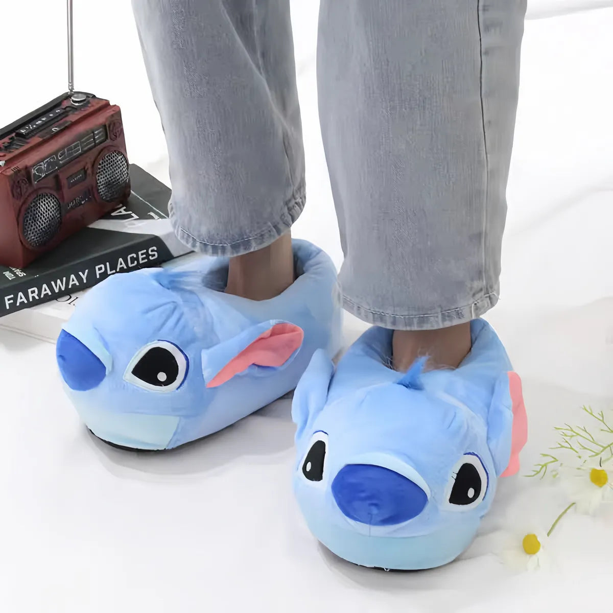 Pantuflas Cerradas de Stitch
