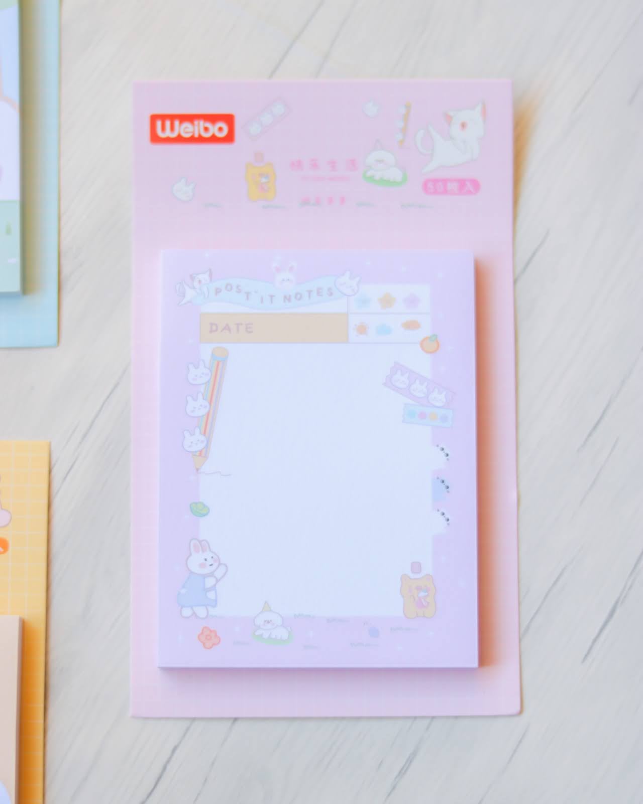 Bloc de notitas adhesivas 🌸