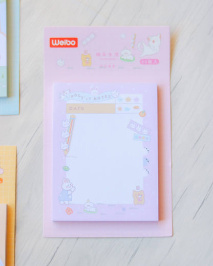 Bloc de notitas adhesivas 🌸