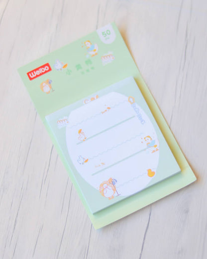 Bloc de notitas adhesivas 🌸