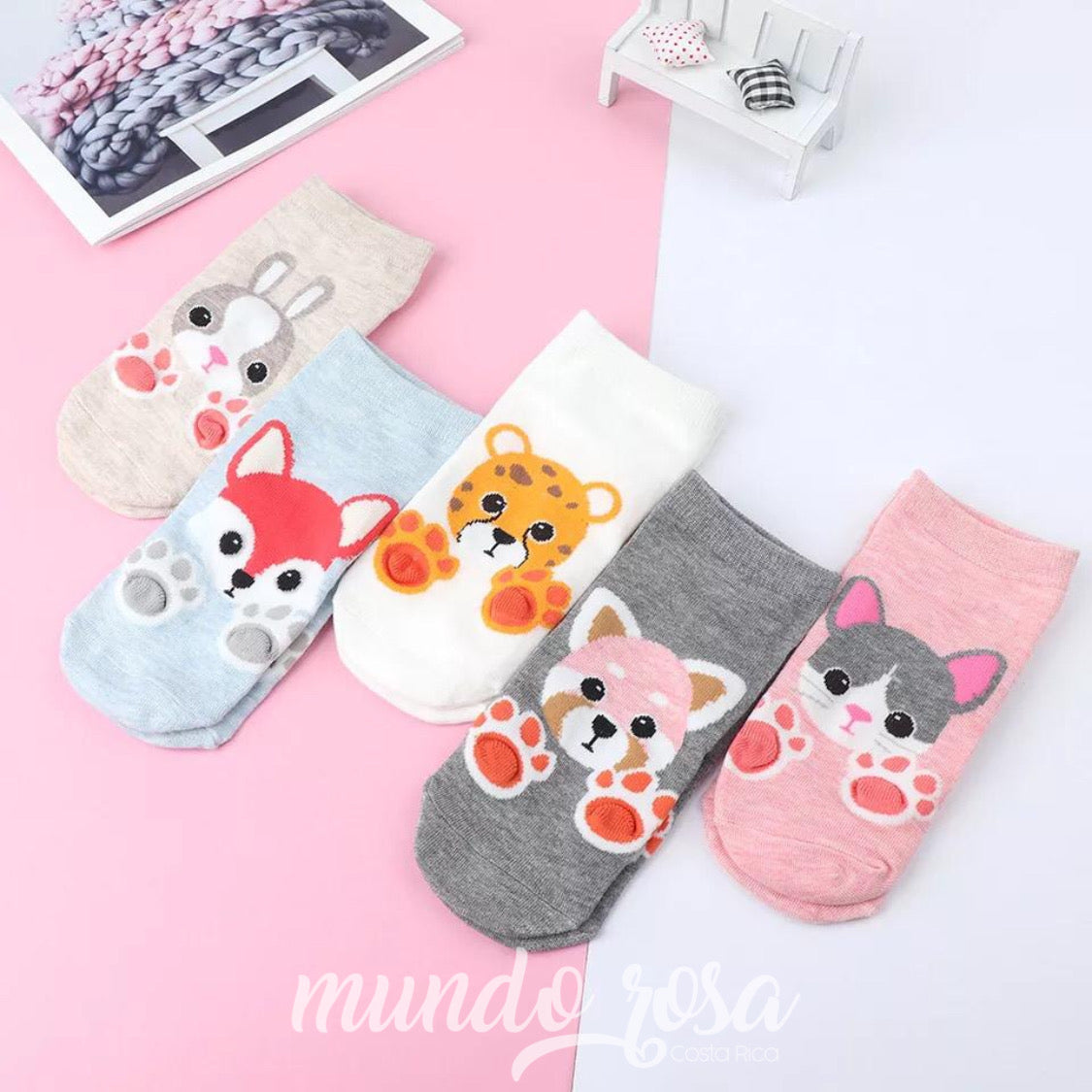 Calcetines para niños de animalitos