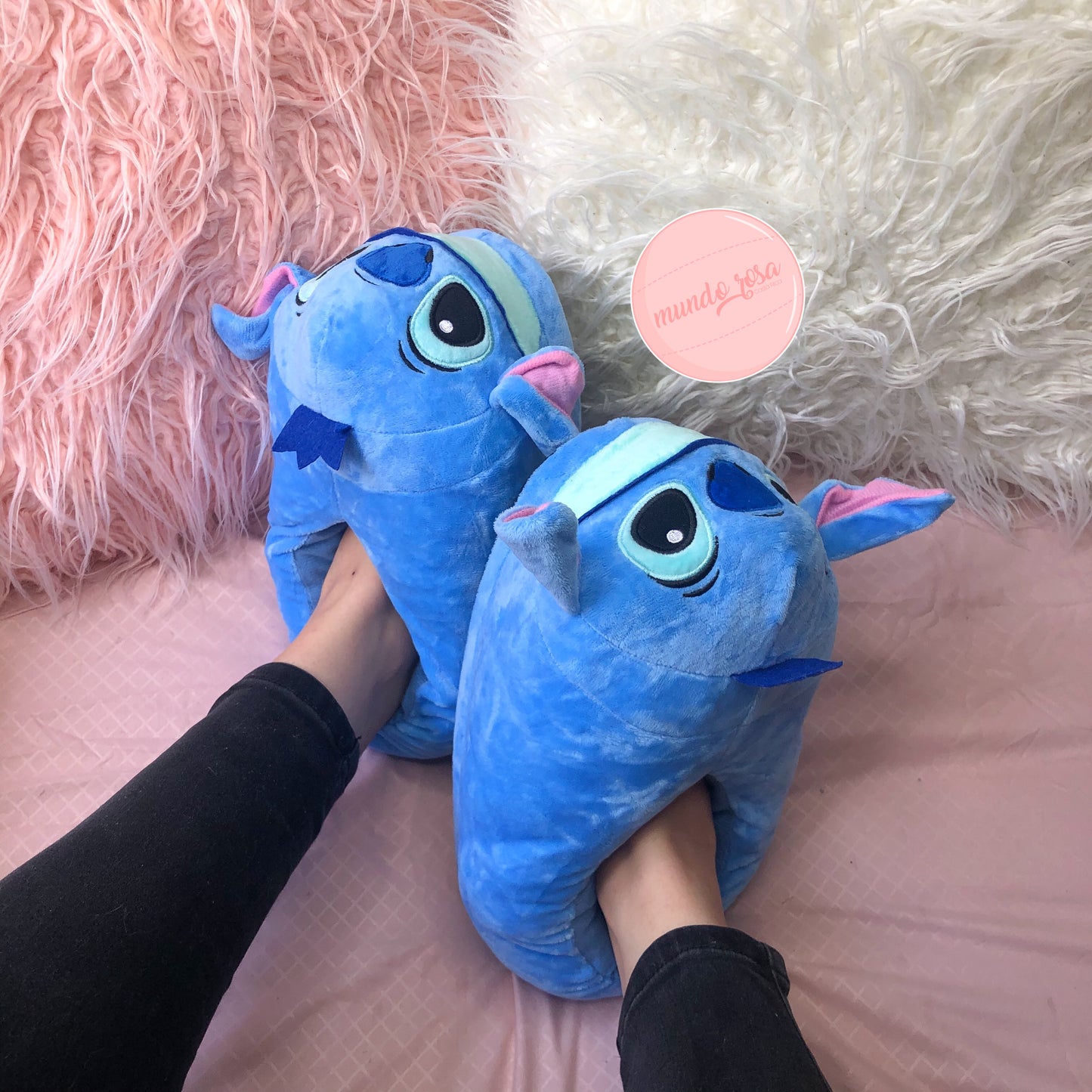 Pantuflas Stitch para adultos