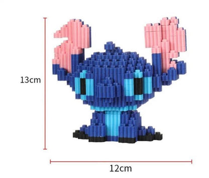 Figura Stitch tipo lego