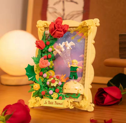 Armable El Principito ⎮ Cuadro con rosas 🌹