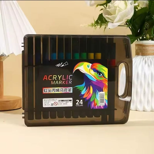 Marcadores acrilicos Set de 24