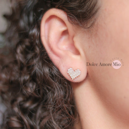 Aretes Corazon