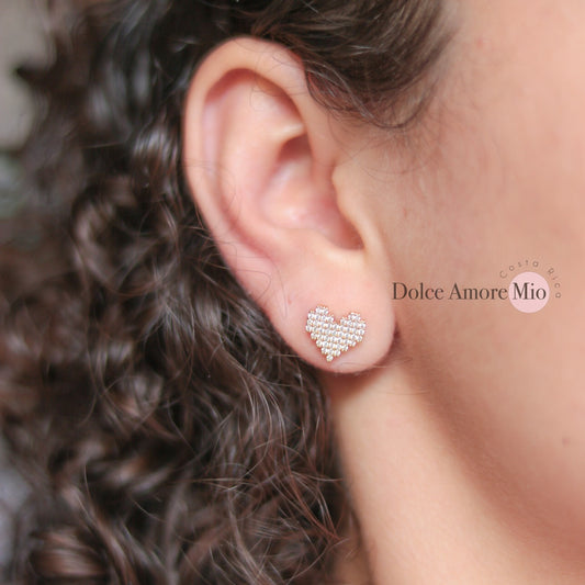 Aretes Corazon