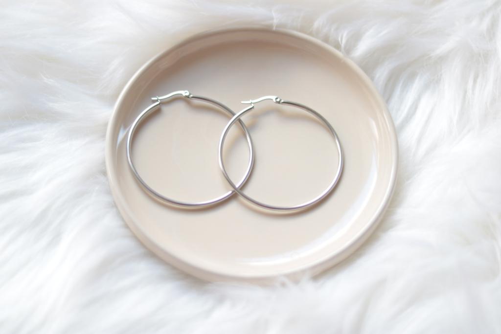 Aros grandes dorados