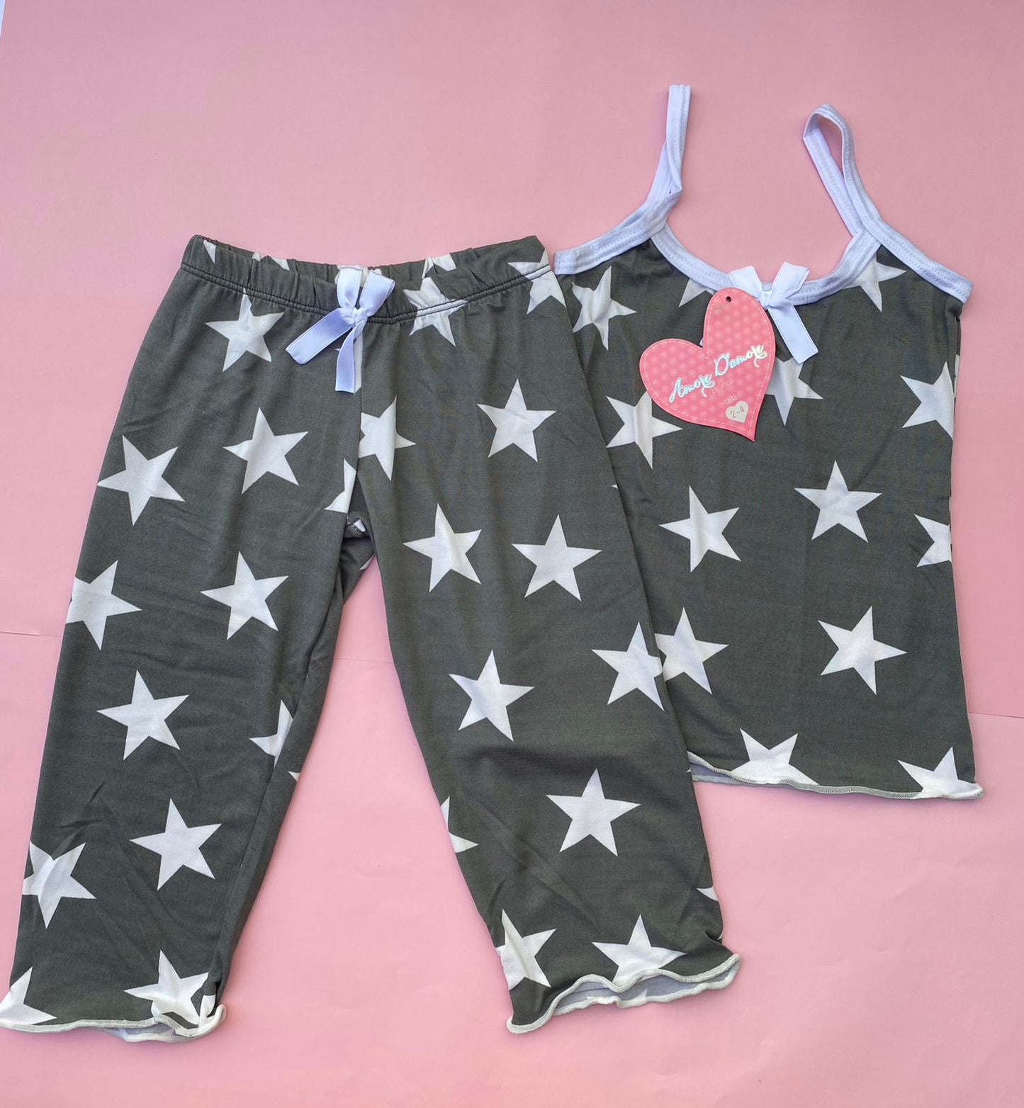 Pijama larga Infantil Dolce D'amore