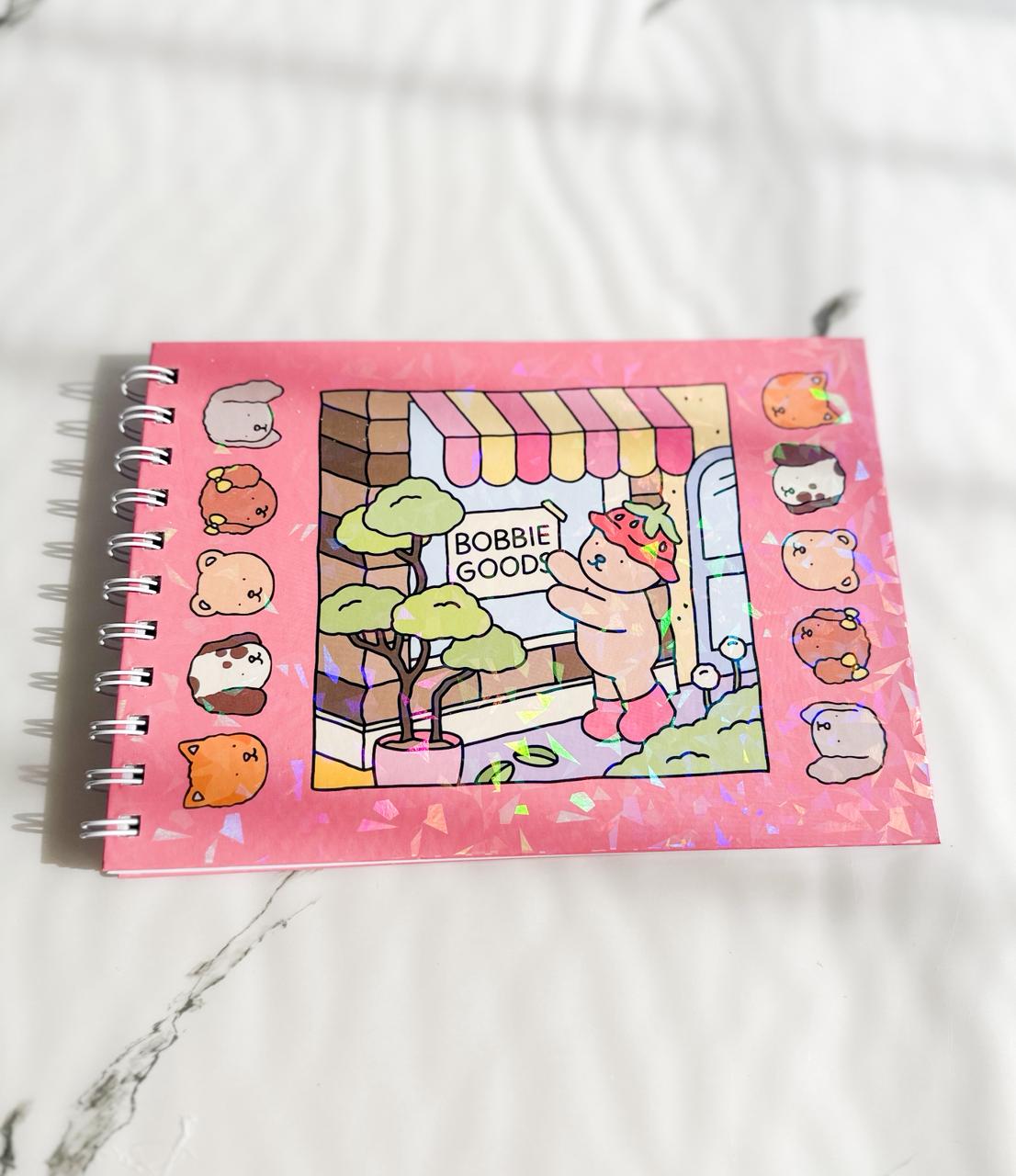 libro para colorear Ositos con pasta dura