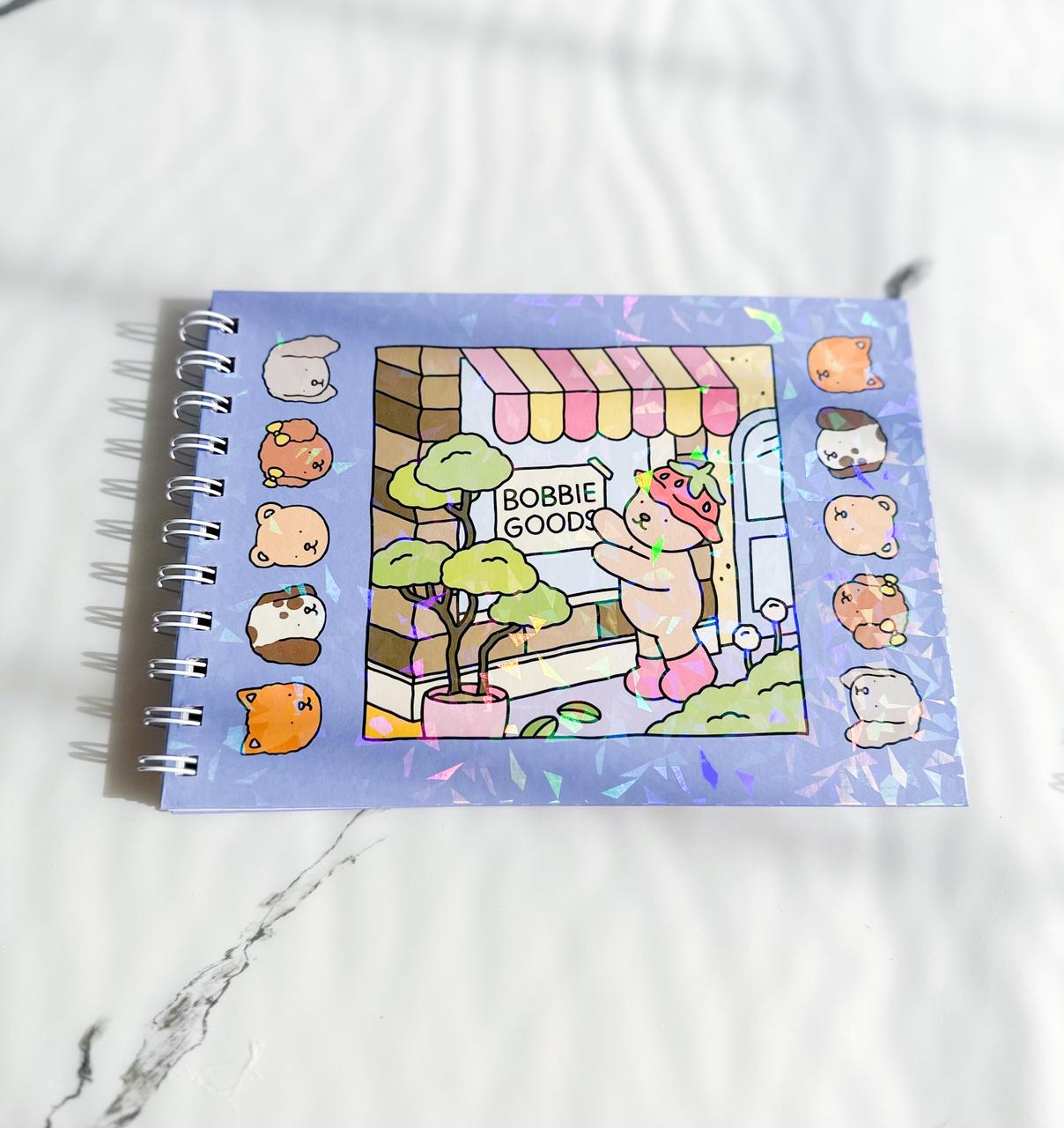 libro para colorear Ositos con pasta dura