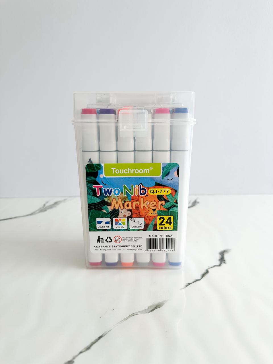 Set de 24 marcadores doble punta