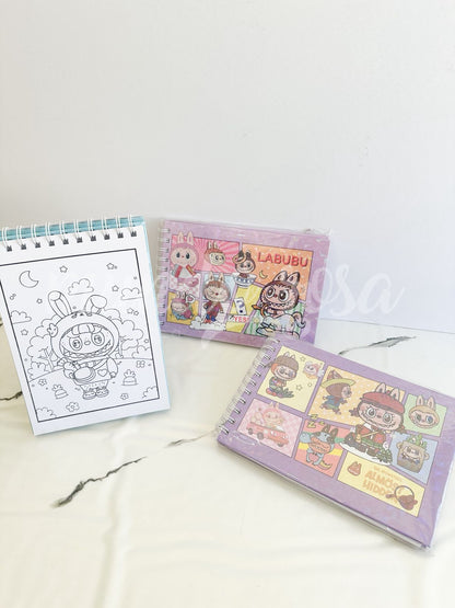 Libro para colorear - Labubu