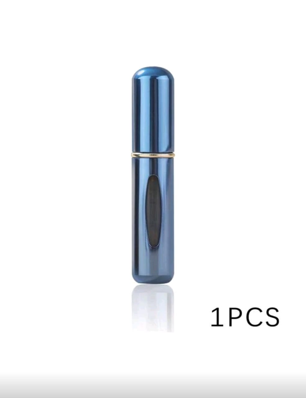 Botella con atomizador para perfume