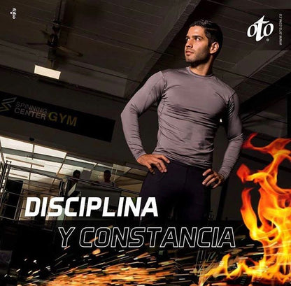 Camiseta licrada manga larga