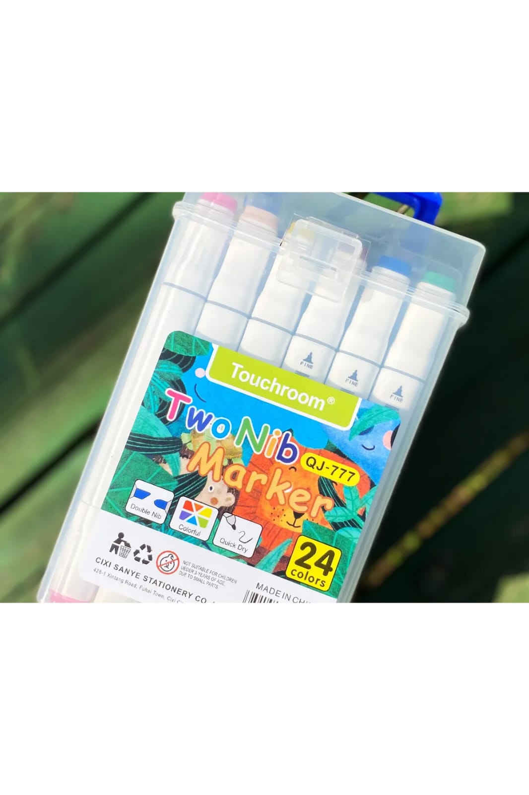 Set de 24 marcadores doble punta