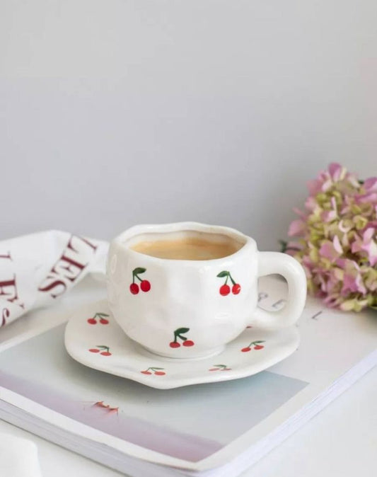 Set de taza Cerezas pequeñas