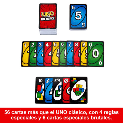 Juego de Mesa UNO NO MERCY