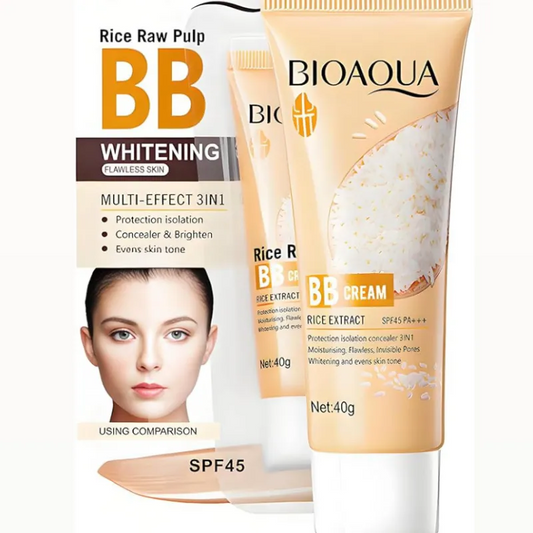 Protector solar con BB Cream - BIOAQUA Antiarrugas SPF 45+